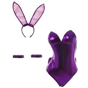Womens Bunny Costume Bodysuit